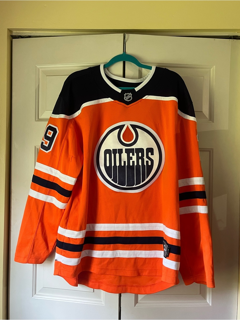 Edmonton Oilers Jersey Size Large